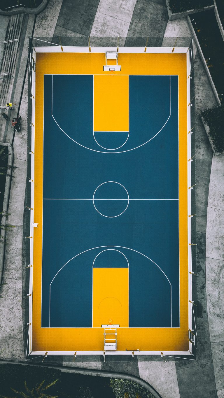 Step-by-Step How to Draw a Basketball Court